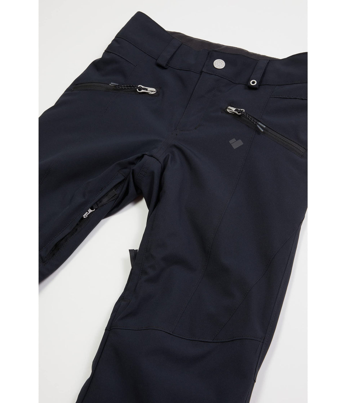 Obermeyer Kids Jessi Pants for Little Kids and Big Kids - Double Layer Reinforcement and Belt Loop Waist, Cute and Comfortable Pants Black XS (6-7 Little Kid) One Size