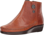 SAS® Ankle Boots and Booties for Women – Leather Upper – Ankle-Length Silhouette – Fabric Lining Chestnut 12 M - Medium (B)