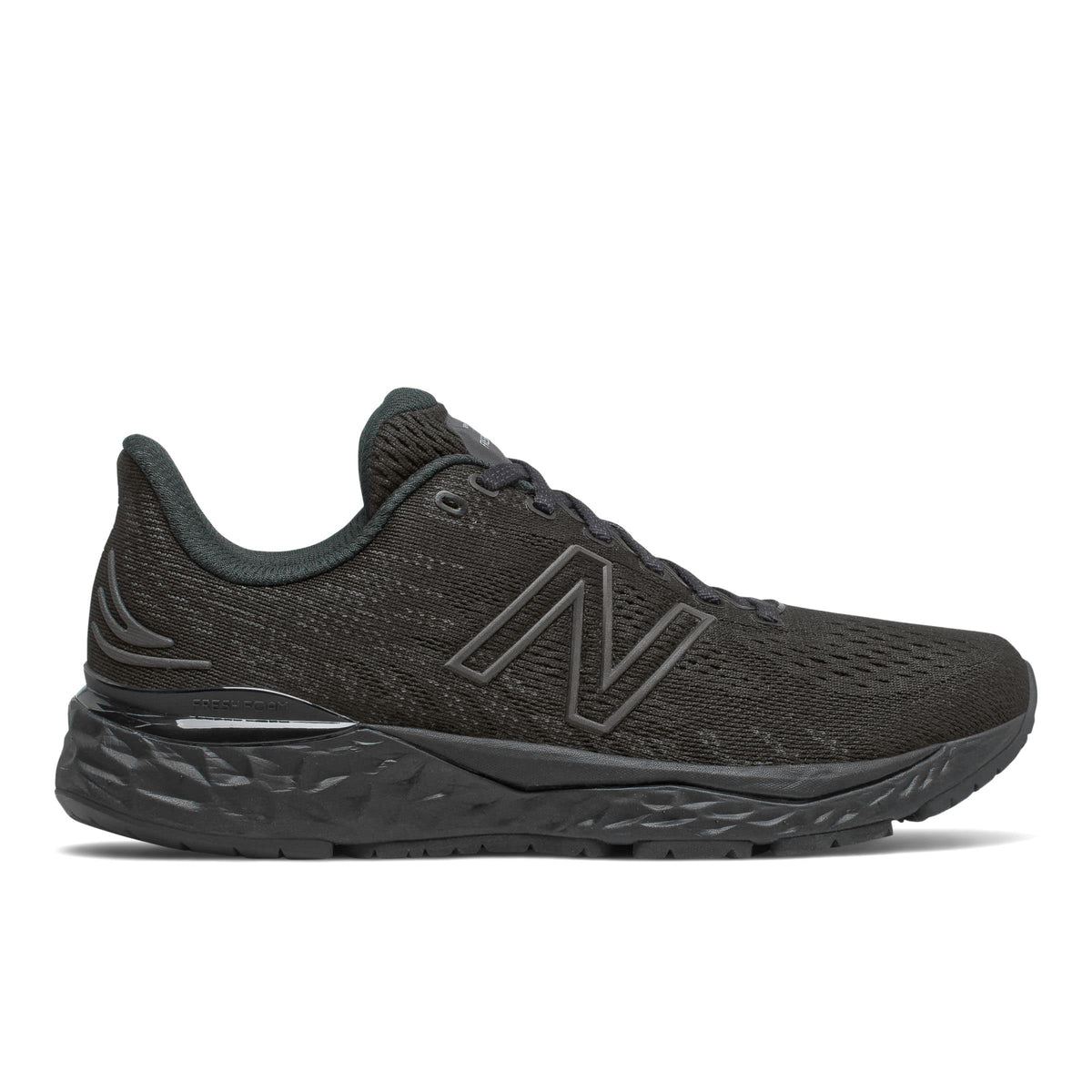 New Balance Women's Fresh Foam 880v11, Black/Black, 7 X-Wide