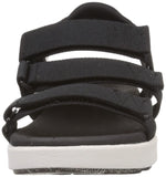 KEEN Women's Elle Strappy Casual Stretch Platform Open Toe Sandals 9.5 Black/Vapor