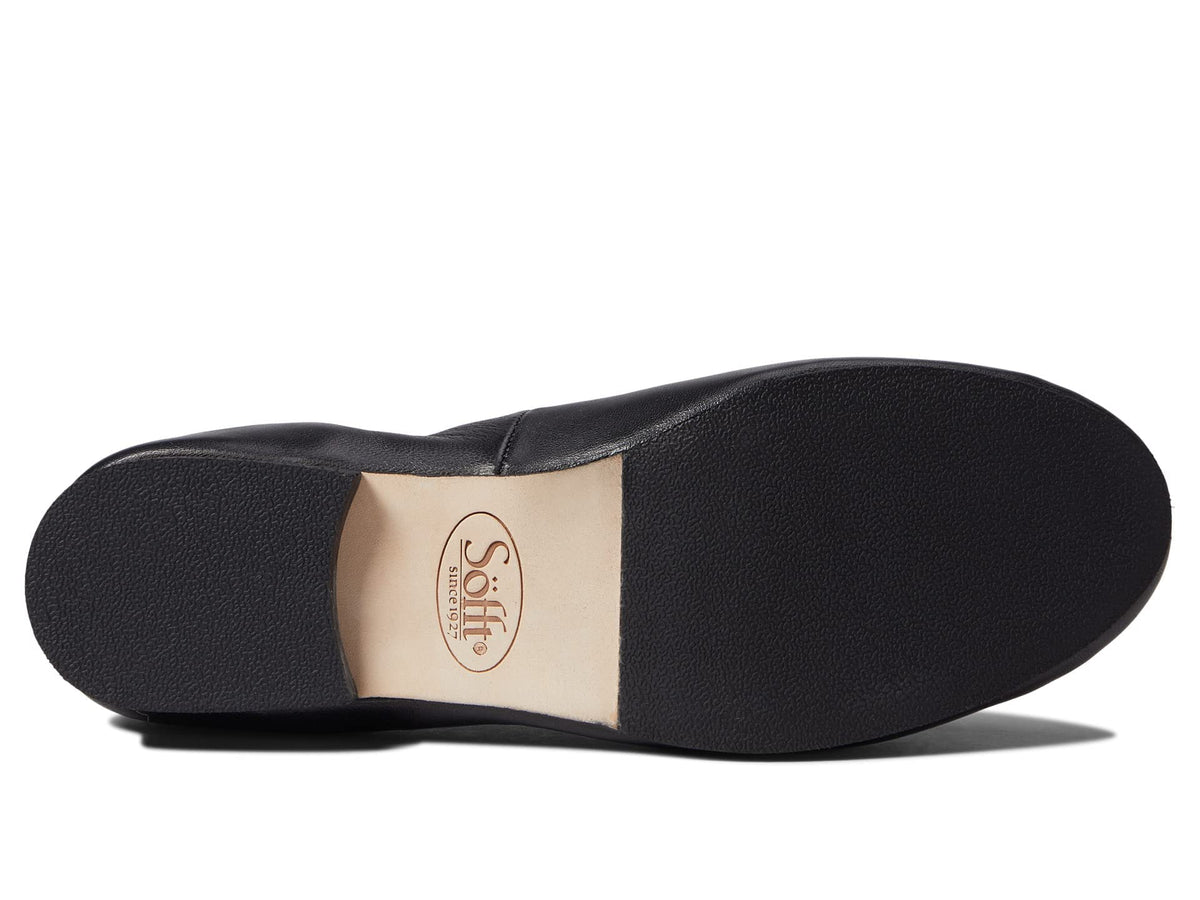 Söfft Women's Kenni Leather Slip On Loafers Medium - Black