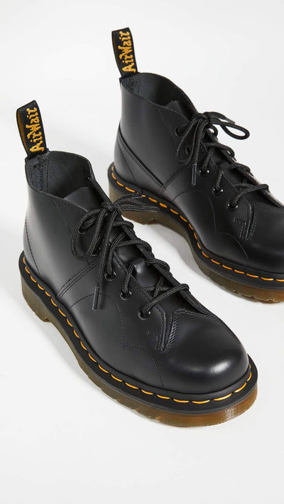 Dr. Martens Church Black Smooth UK 9 (US Men's 10, US Women's 11) Medium