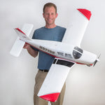 E-flite RC Airplane Cherokee 1.3m BNF Basic Transmitter Battery and Charger Not Included with AS3X and Safe Select EFL54500