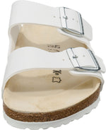 Birkenstock Women's Arizona Birko-Flor White Patent 41 N