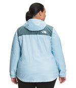 THE NORTH FACE Women's Waterproof Antora Jacket (Standard and Plus Size), Goblin Blue/Beta Blue, 3X