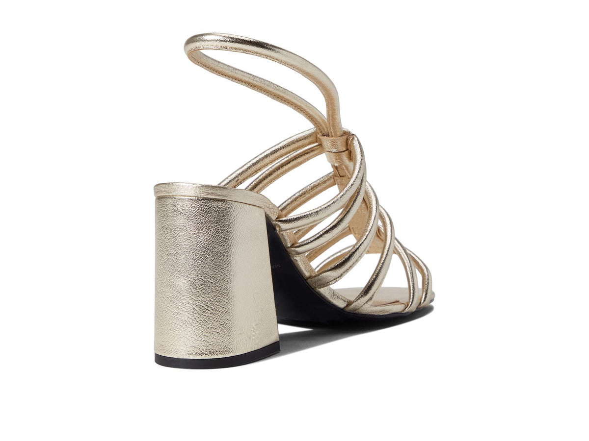 Free People Colette Cinched Heel Champagne EU 36 (US Women's 6) M