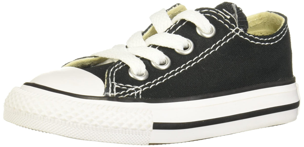Converse Chuck Taylor All Star OX Toddler's Shoes Black 7j235 10C (Infant & Toddler)