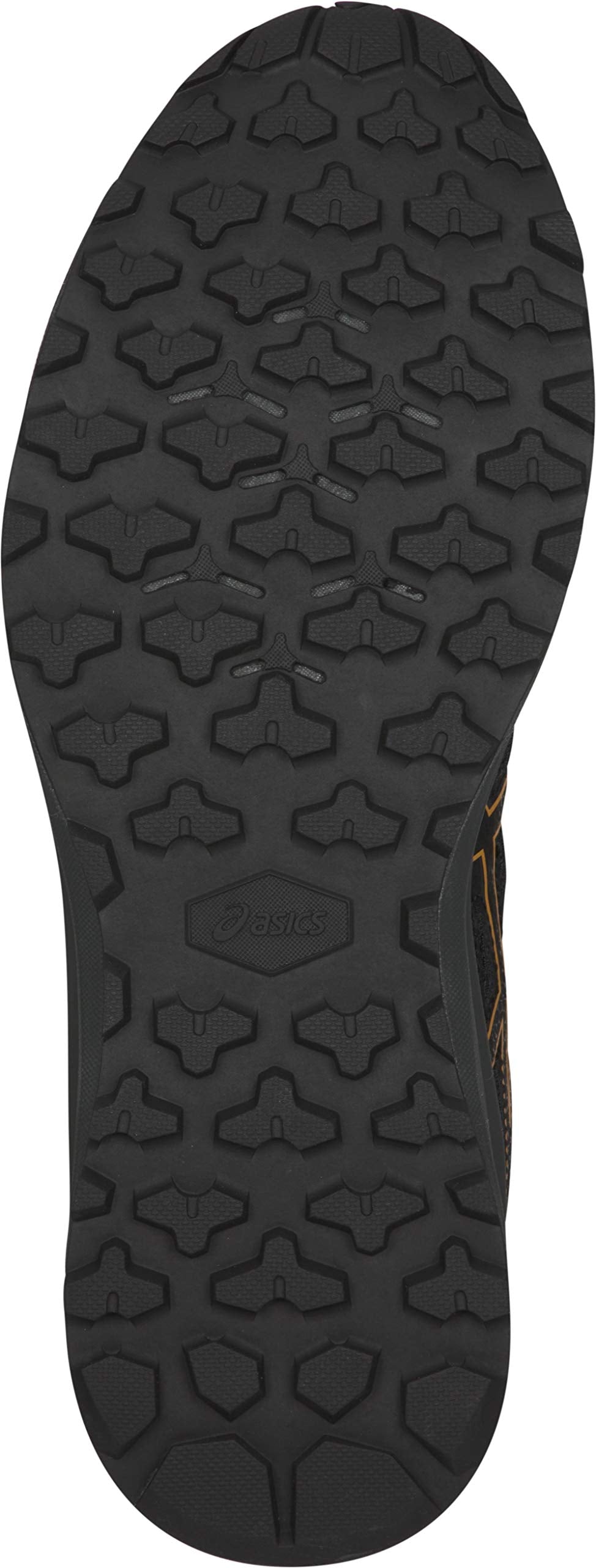 ASICS Men's Frequent Trail Running Shoes, Black/Black, 14