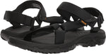 Teva mens Hurricane 4 Sandal, Black, 12 US
