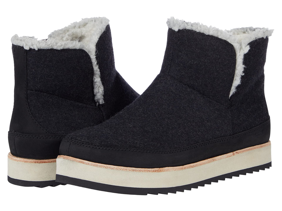 Merrell Women's Juno Pull On Snow Boot, Black, 11