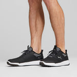 PUMA Golf Men's Ignite Elevate Golf Shoe, Puma Black-Puma Silver, 14
