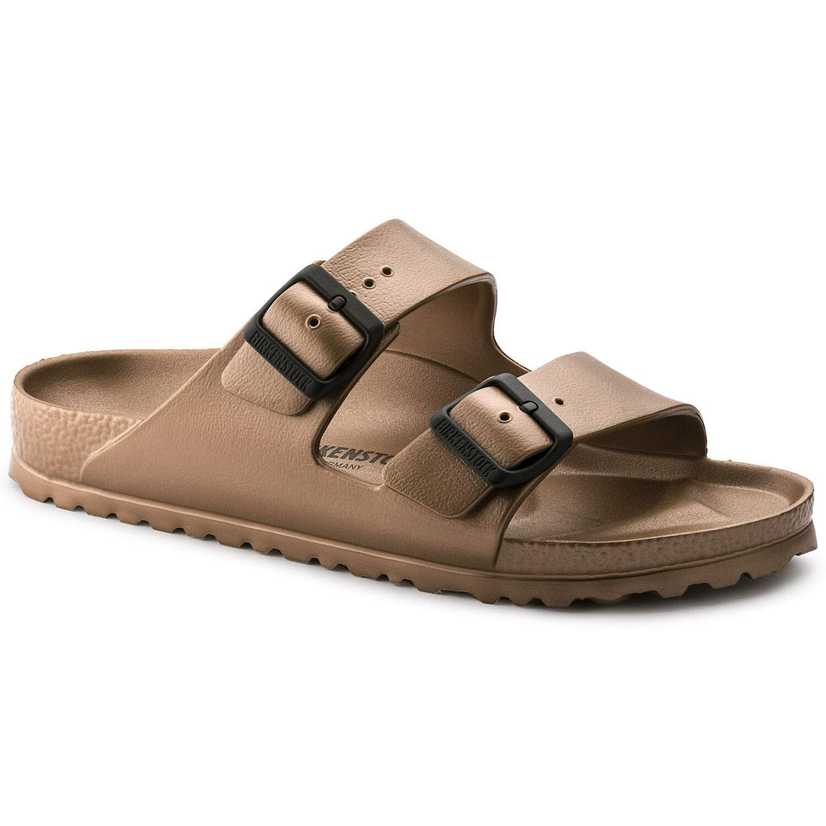 Birkenstock Men's Arizona EVA Slides, Copper, Brown, 12 Medium US