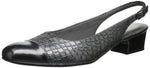 Trotters womens Dea, Dark Pewter, 10 Narrow