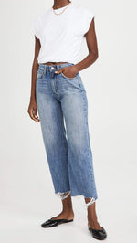 Joe's Jeans womens Blake High Rise Wide Leg Crop Jeans, Groove, 29 US