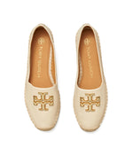Tory Burch Womens Eleanor Espadrille New Cream 6 Medium