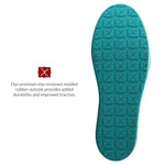 Twisted X Women's Hooey Loper, Moc Toe, Black & Serape, 10 M