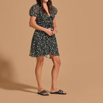 OLUKAI Tiare Women's Slide Sandals, Premium Leather & Stylish Design, All-Day Comfort & Support, Black/Black, 9