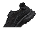 Merrell Boy's Moab Speed Low Waterproof (Toddler/Little Kid/Big Kid) Triple Black 4.5 Big Kid M