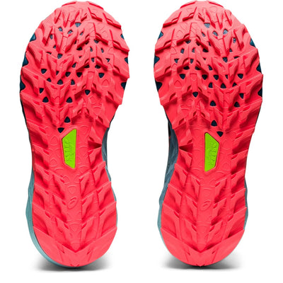 ASICS Women's Gel-Trabuco 9 Running Shoes, 8.5, Black/Blazing Coral