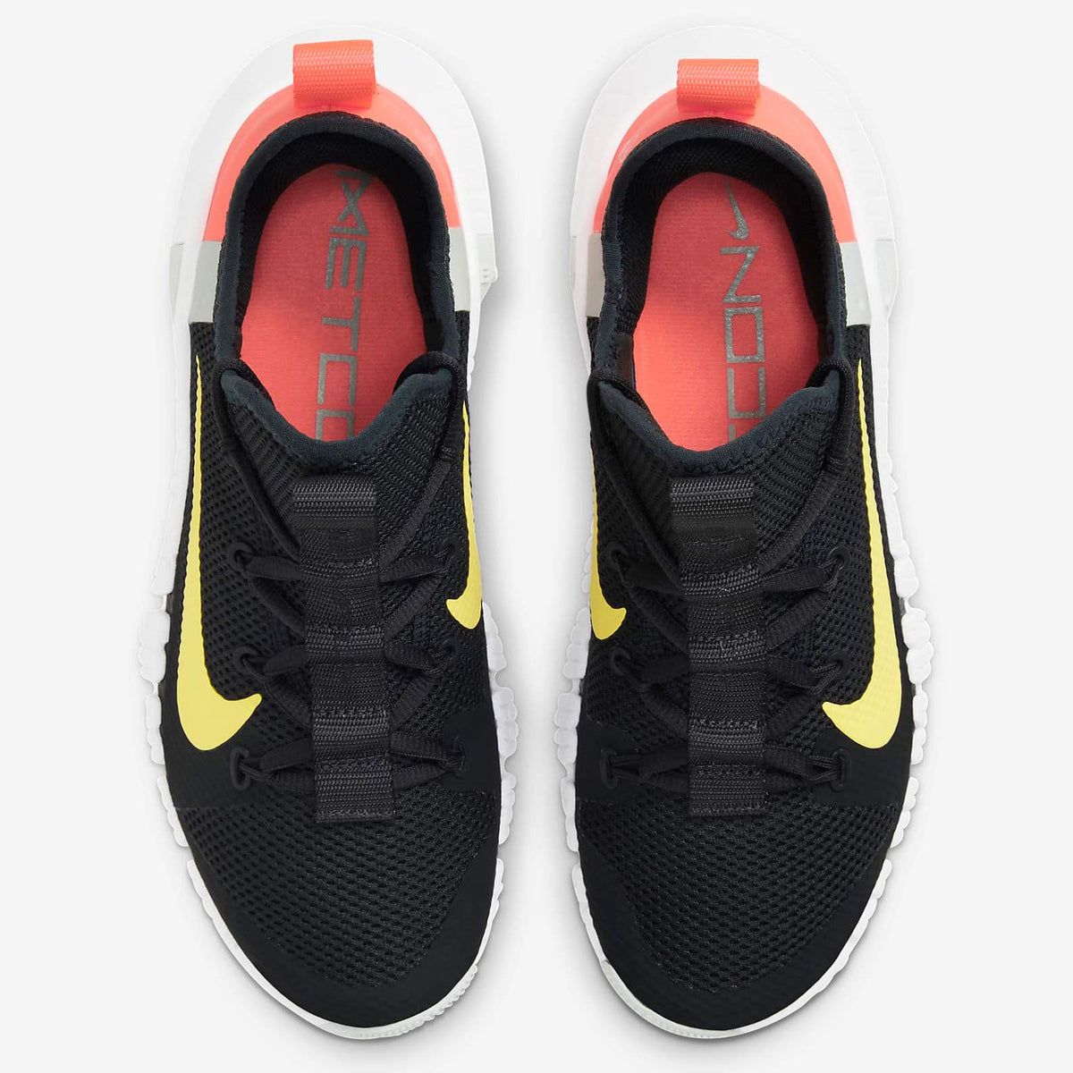 Nike Women's Free Metcon 3 Shoe, Dark Smoke Grey/Light Zitron, 5.5