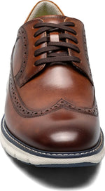 Florsheim Frenzi Wingtip Oxford Mens Oxford 12 DM US CognacWhite