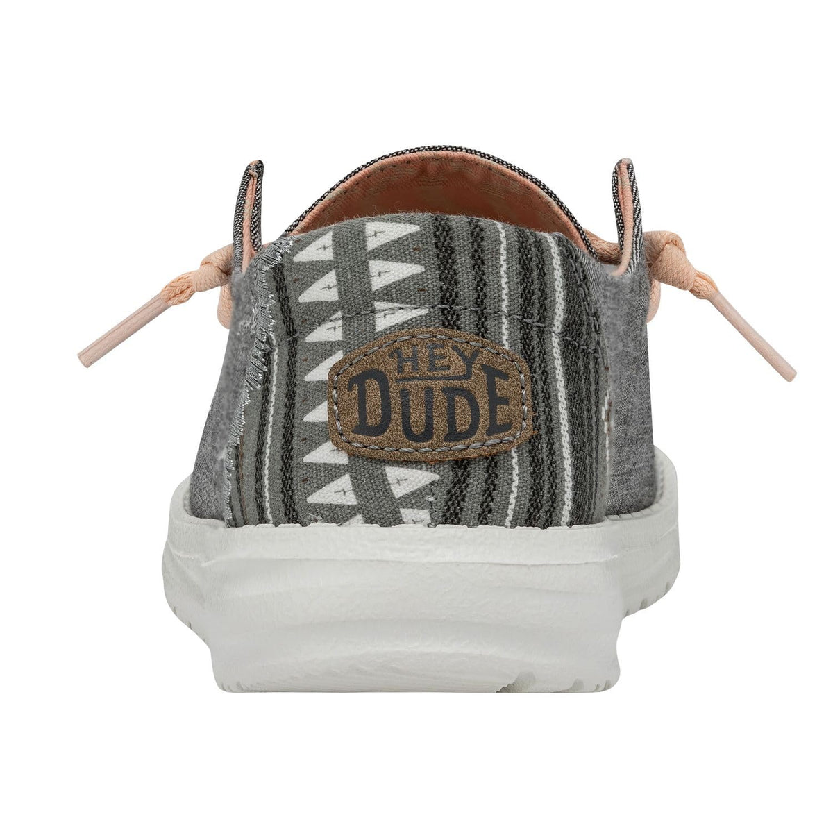 Hey Dude Women's Wendy Boho Grey Size 12 | Women’s Shoes | Women’s Lace Up Loafers | Comfortable & Light-Weight