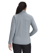 The North Face Women's TKA Glacier Full Zip Jacket, Mid Grey, XS