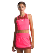 The North Face Womens Movmynt Tiny Tank, S, Radiant Poppy/Iron Red