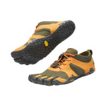 Vibram Men's FiveFingers V-Alpha, Trail Shoe, Military/Orange, 46 EU / 11.5-12 US