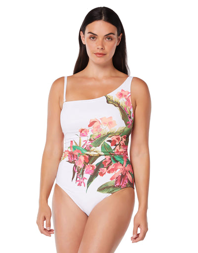 Bleu Rod Beattie Return to Rio One Shoulder Mio White Multi 14