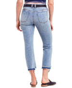 Free People Dylan Cropped Jeans Blue 30