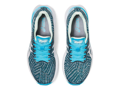 ASICS Women's Roadblast Running Shoes, 9, Aquarium/White