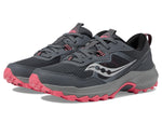 Saucony Women's Excursion TR16 Sneaker, Grey/Coral, 7.5 Wide