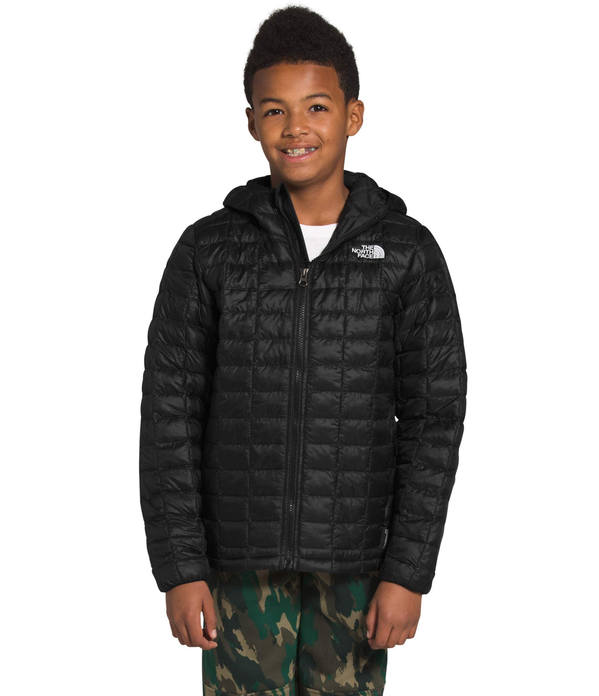 THE NORTH FACE Boys' Thermoball™ Eco Hoodie, TNF Black, S