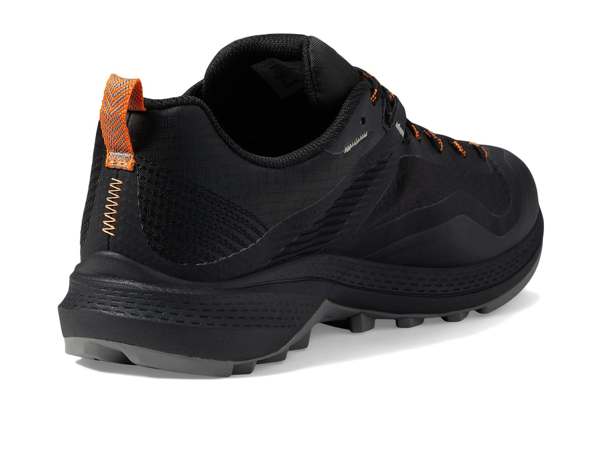 Merrell MQM 3 Gore-TEX Running Shoes for Men - Lace up Closure with Mesh Footbed, Practical and Stylish Runners Black/Exuberance 9.5 M