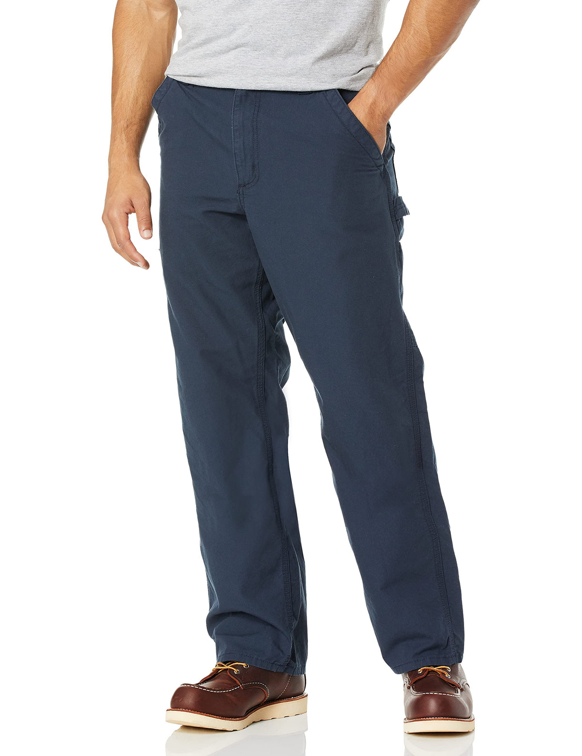 Carhartt Men's Loose Fit Canvas Utility Work Pant 34W x 30L Navy