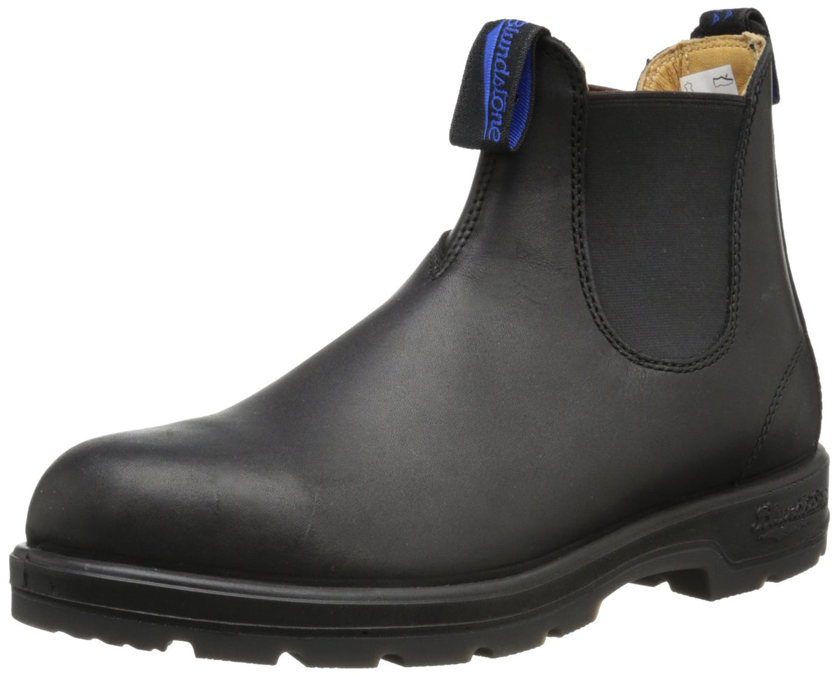 Blundstone Unisex Chelsea Boots, Black, 9.5 US Women