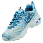 Skechers DLites 4.0 - Tiful Horizon Womens Fashion Trainers, Blue - 10 US