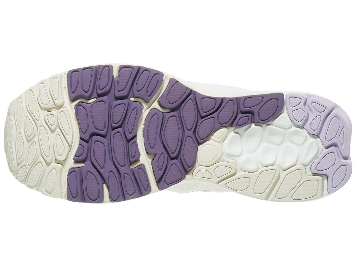 New Balance Women's W880v13 Running Shoe 5.5 Sea Salt/Grey Violet