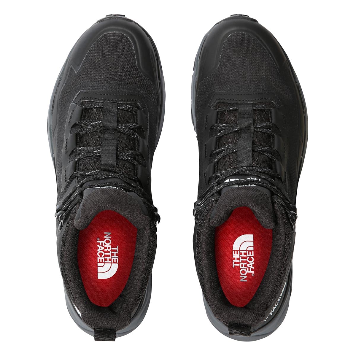 THE NORTH FACE Men's Retro Hiking Boot, TNF Black Zinc Grey, 9.5