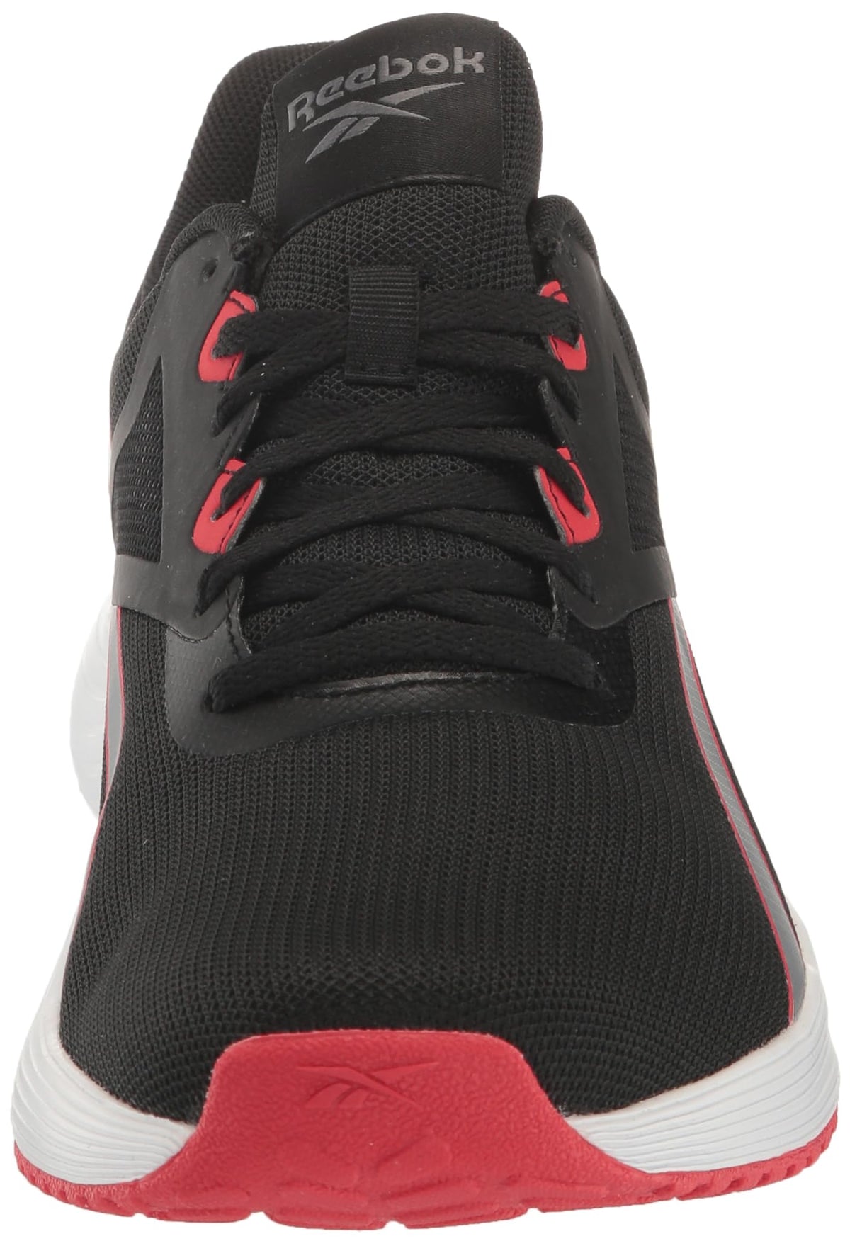 Reebok Men's Lite Plus 3 Sneaker 10.5 Black/Pure Grey/Vector Red