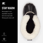 Sorel Kids Yoot Pac Nylon Snow Boots 1 Big Kid Black