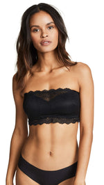 SPANX Women's Undie-Tectable Better Bandeau X-Small Very Black