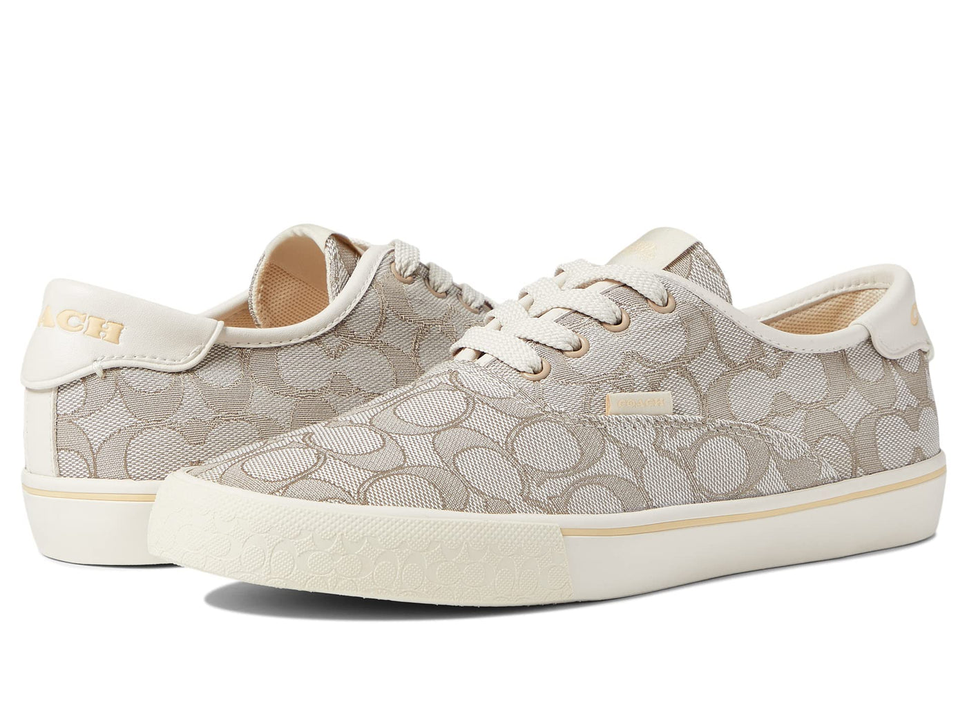 Coach Citysole Skate Beige 7.5 B (M)