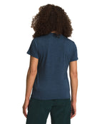 The North Face Half Dome Tri-Blend Womens Tshirt Shady Blue Heather Small