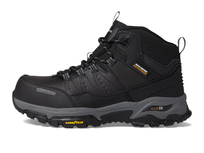 Skechers Arch Fit Tarver Comp Toe Black 12 D (M)