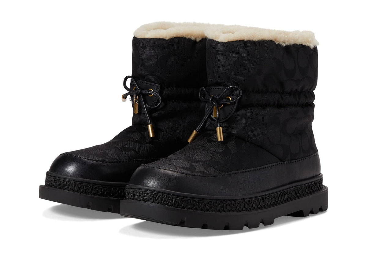 Coach Kailee Nylon Bootie Black 7 B (M)