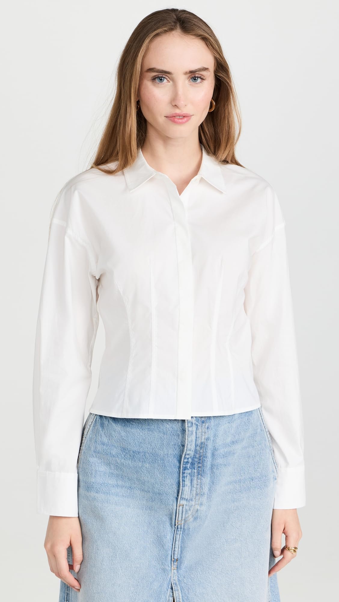 Rails Women's Anabelle Shirt, White, S