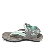 KEEN New Women's Terradora II Toe Post Sandal Light Gray/Ocean 6