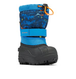 Columbia Youth Unisex Powderbug Plus II Print, Bright Indigo/Bright Orange, 5